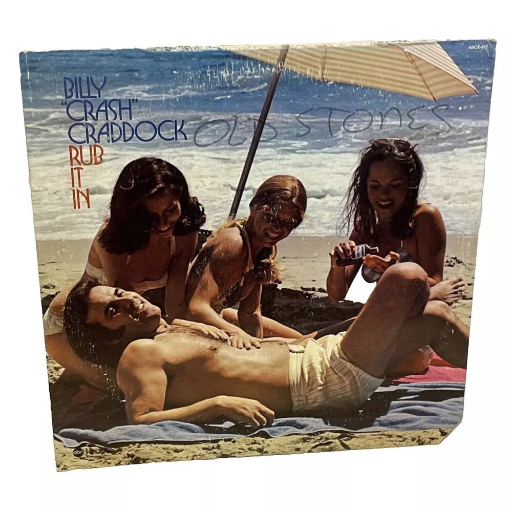 Billy Crash Craddock Rub It In (Vinyl, 1974) ABC ABCX-817 VG+ LP Record Album